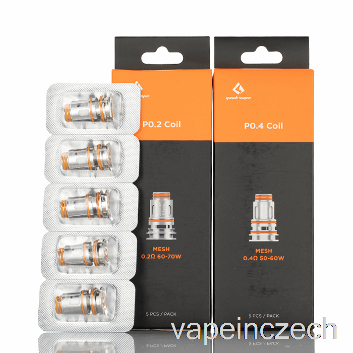 Geek Vape P Náhradní Cívky 0,15ohm P Xm Coil Vape Bez Nikotinu